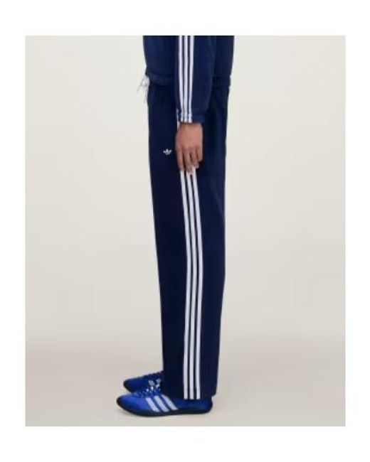 Adidas by Wales Bonner Blue Wales Bonner Velour Track Pant for men