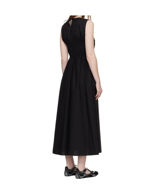 CECILIE BAHNSEN Black Cbchristy Sleeveless Midi Dress