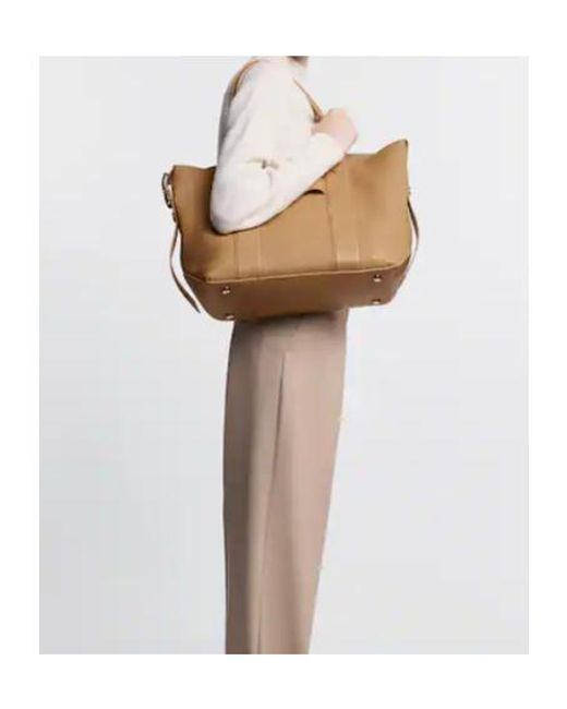 Hogan Natural Script Medium Shopping Bag