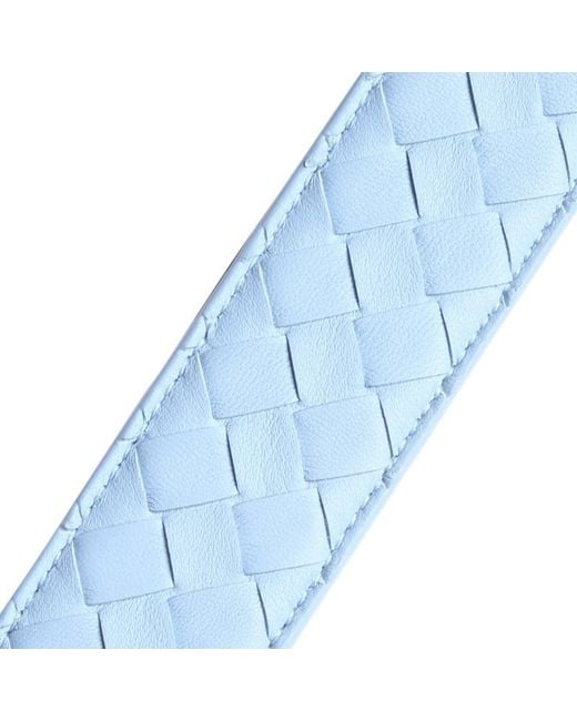 Bottega Veneta Blue Weave A Belt for men