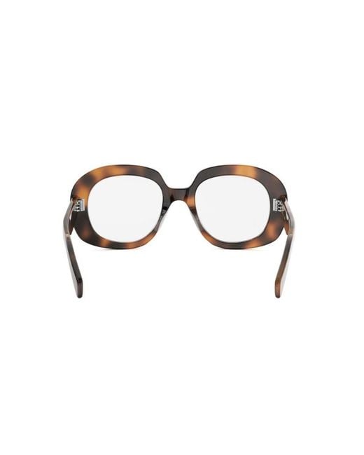 Céline White Full Frame Plain Mirror
