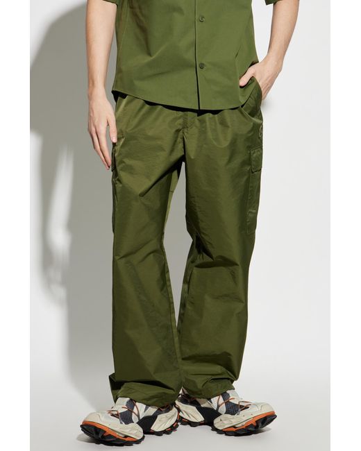 KENZO Green Pants for men