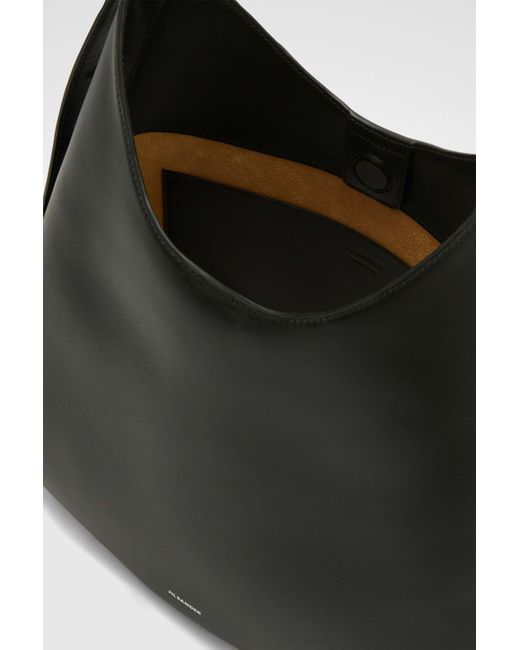 Jil Sander Black Eldorado Medium Shoulder Bag