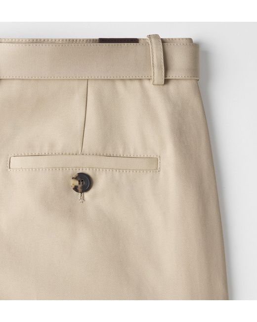 Dior Natural Belted Flared Pants
