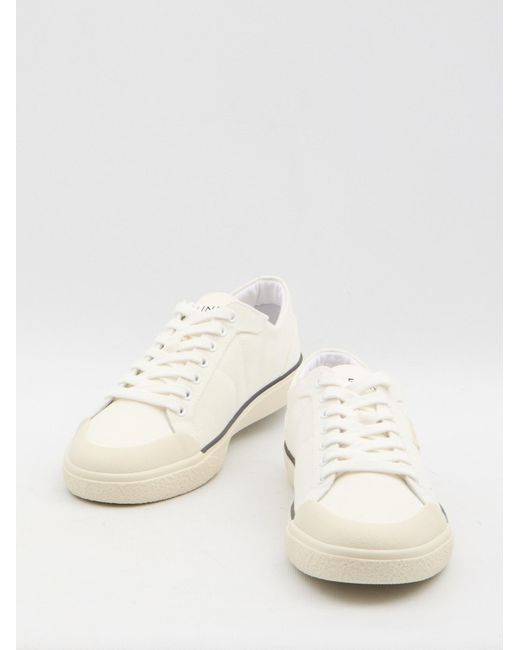 Céline White Alan Sneaker With Triomphe