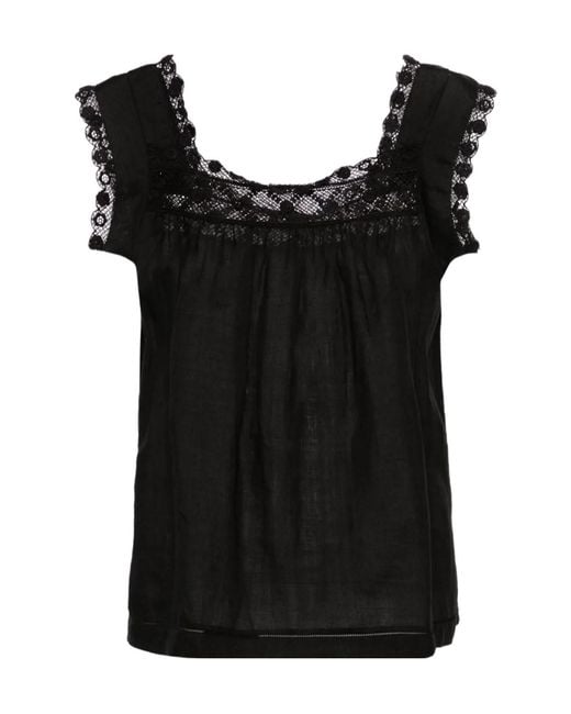 Doen Black Aphra Blouse