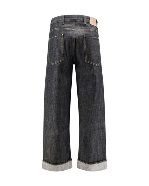 Represent Gray Belt Loop Jeans for men