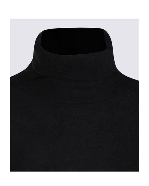 Thom Krom Black Long Turtleneck Sweater