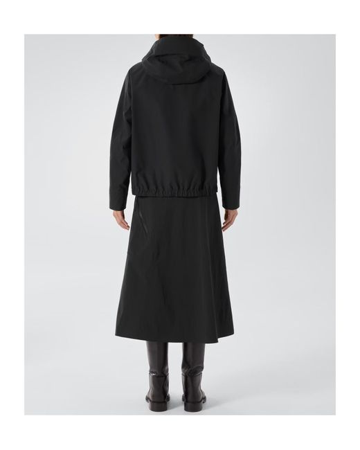 Veilance Black Asset Sl Hooded Jacket