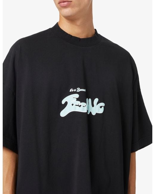 Bonsai Black Short-Sleeved T-Shirt for men