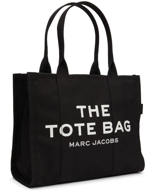 Marc Jacobs Black Logo Printed Handbag
