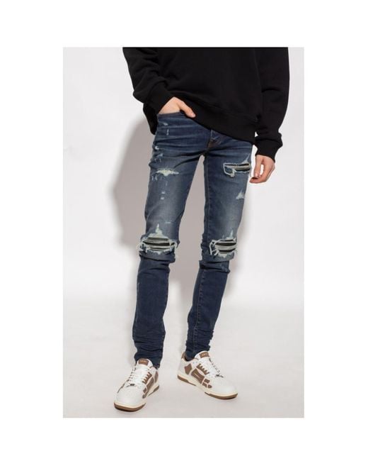 Amiri Blue Five-Pocket Jeans for men