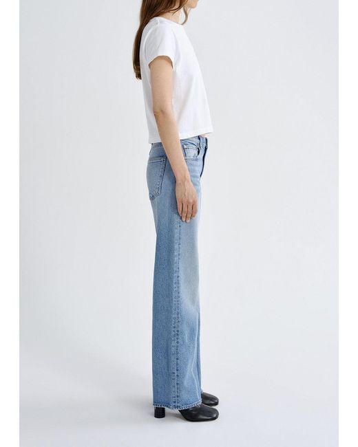 Agolde Blue Harper Straight Jean (Weightless Stretch)