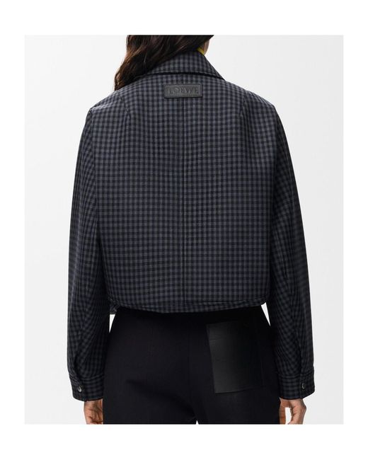 Loewe Blue Drawstring Jacket