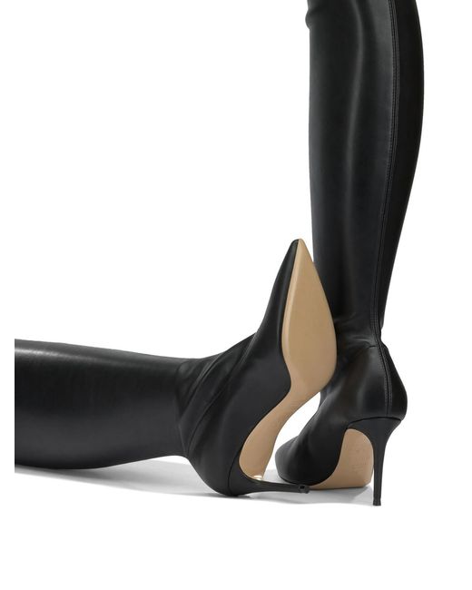 Casadei Black Above-Knee Boots