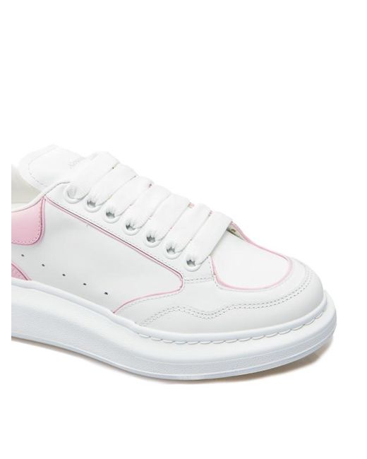 McQueen White Oversized Low-Top Sneakers