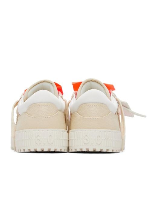Off-White c/o Virgil Abloh Pink Low Top 3.0 Off Court Sneakers for men