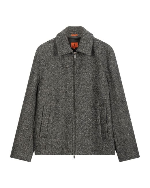 Barena Gray Long-Sleeve Casual Jacket for men