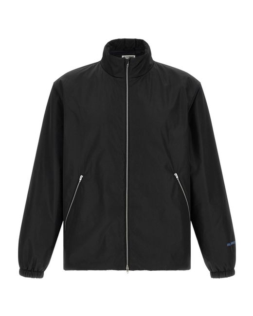 Jil Sander Black 145 Technical Zip Jacket for men