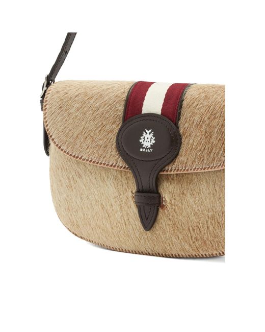 Bally Metallic Small Flap Shoulder Bag
