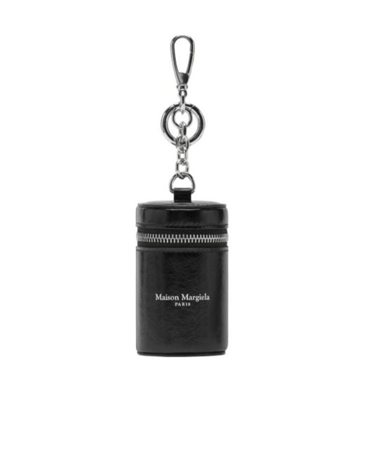 Maison Margiela White Dog Waste Bag Dispenser Keyring for men