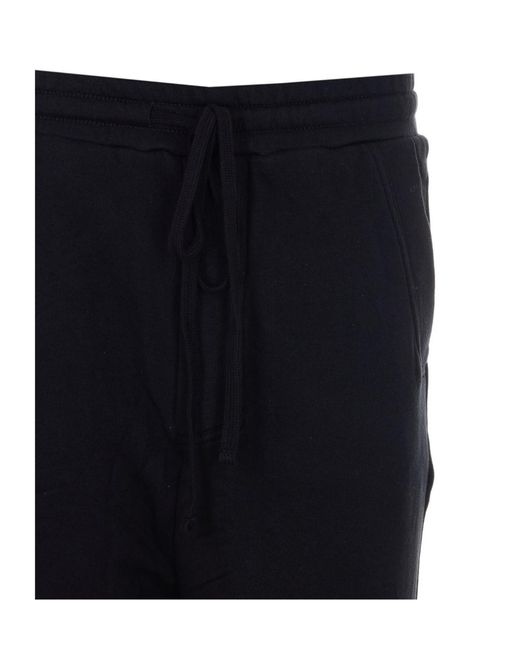Thom Krom Black Elastic Waist Casual Pants for men