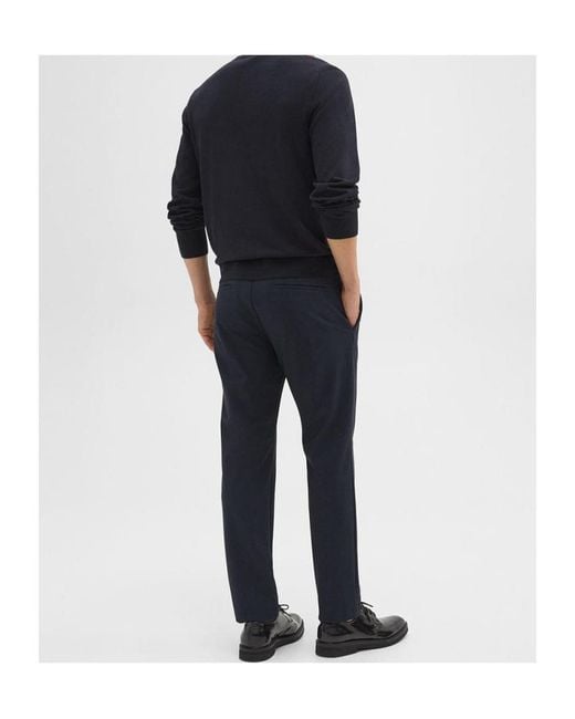 Theory Blue Precision Ponte Zaine Pants for men