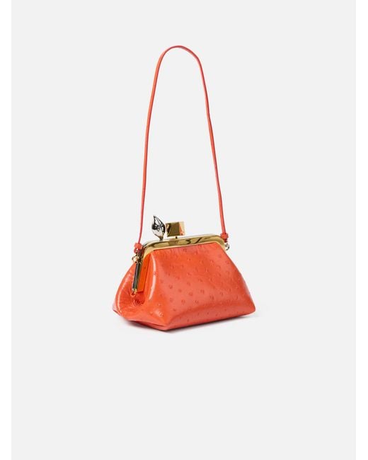 Jacquemus Red The Berlingot Clasped Shoulder Bag