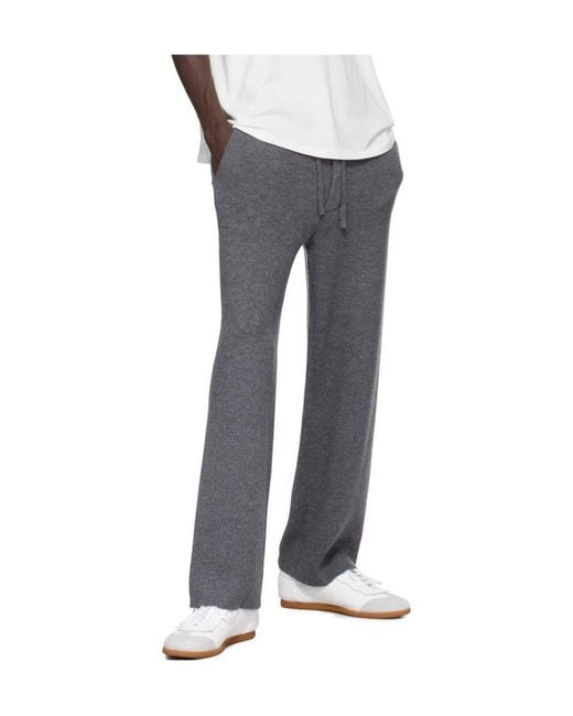 Lisa Yang Gray Parker Lounge Pants for men