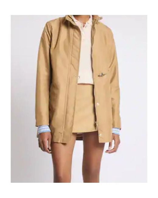 Fay Natural Hook-Fastening Waterproof Jacket