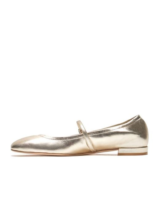 Stuart Weitzman Natural Claris Ballet Flat
