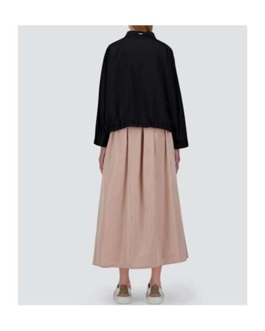 Herno Black Zip-Front Jacket