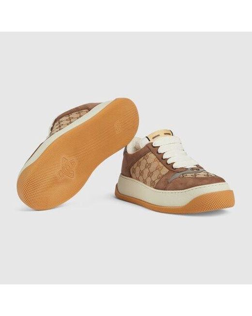 Gucci Multicolor Monogram Pattern Sneakers for men