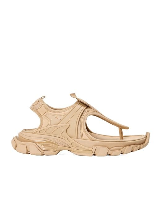 Balenciaga Natural Slip-On Sandals