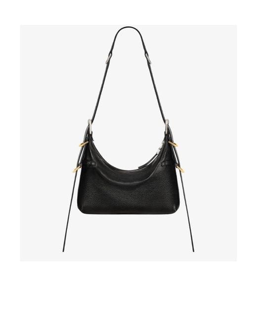 Givenchy Black Voyou Zipped Mini Crossbody Bag