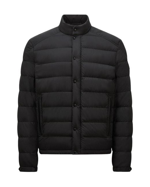 Moncler Black Selves Short Padded Jacket for men