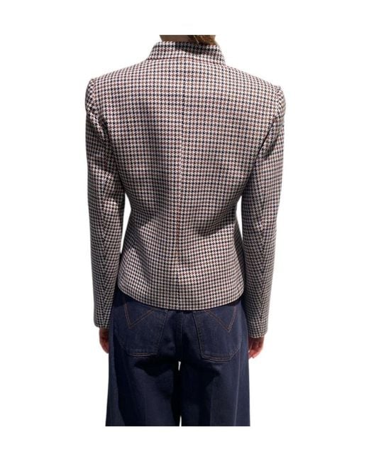 Max Mara Gray Long-Sleeve Casual Jacket