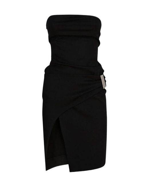 The Attico Black The Midi Dress
