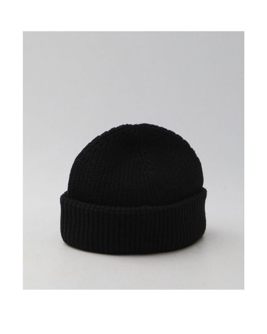 Moncler Black Flanged Hat
