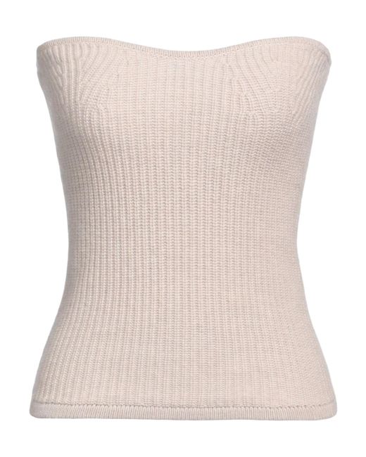 Isabel Marant Pink Strapless Knitted Vest