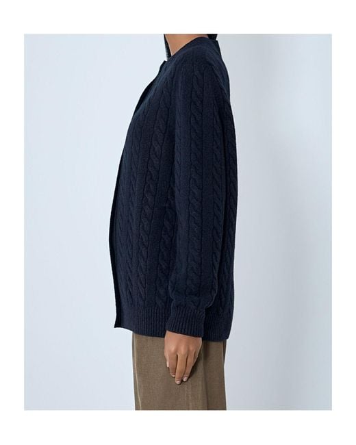 The Row Blue Loneke Cardigan