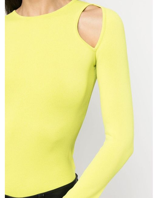 DSquared² Yellow Long Sleeved T-Shirt
