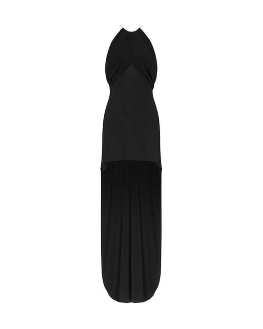 Philosophy Di Lorenzo Serafini Black Halter Neck Dress