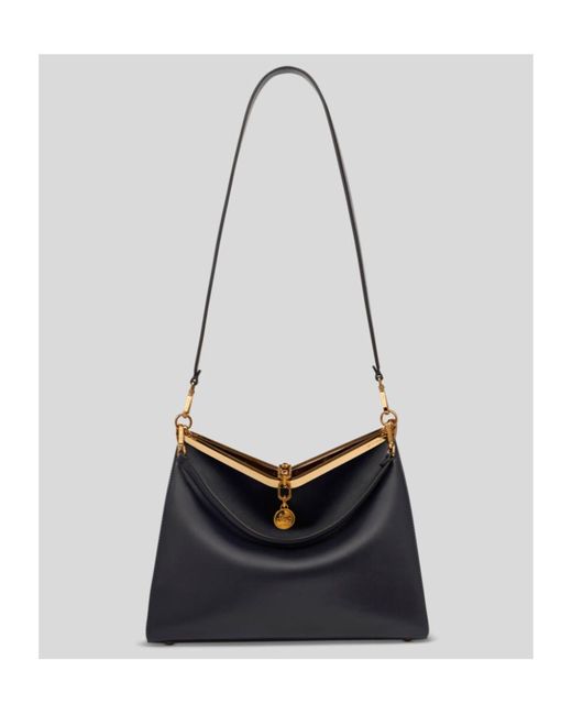 Etro Black Large Vela Bag