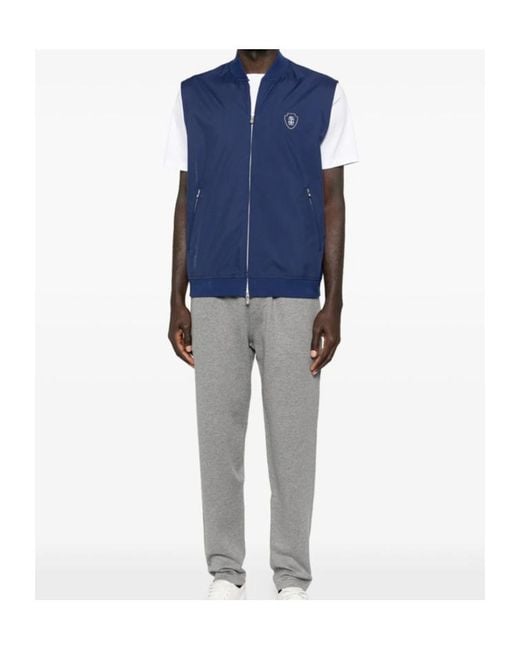 Brunello Cucinelli Blue Jackets for men