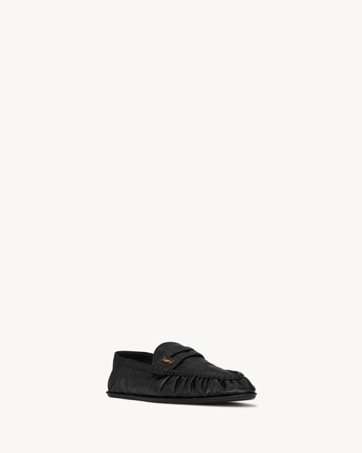 Saint Laurent Black Le Loafer Foldable