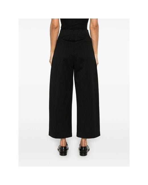 Studio Nicholson Black Pocket Casual Pants