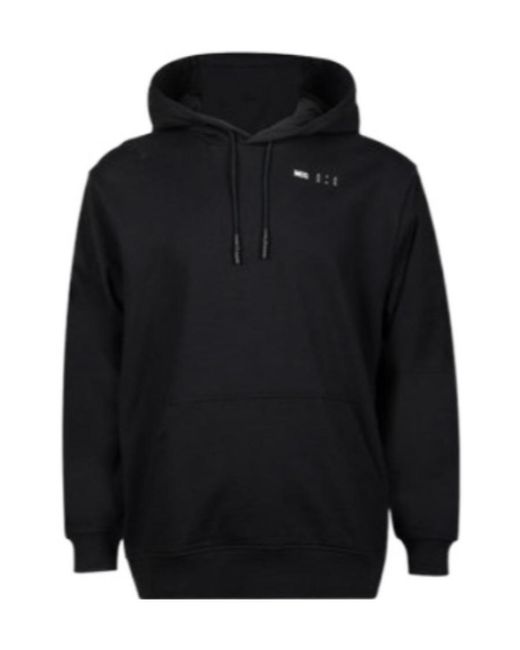 McQueen Blue Logo-Embroidered Cotton Hoodie for men