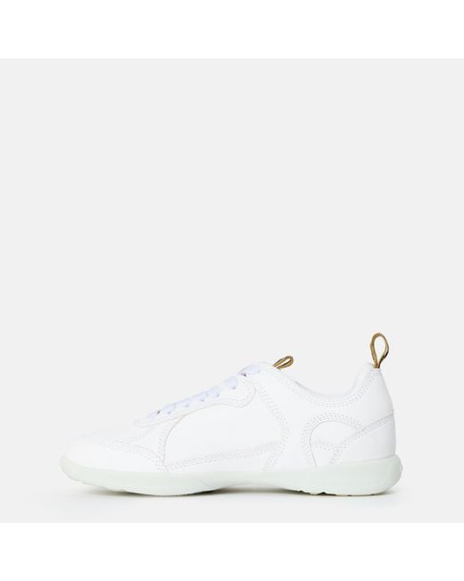 Burberry White Burb Matrix Sneak Ld52