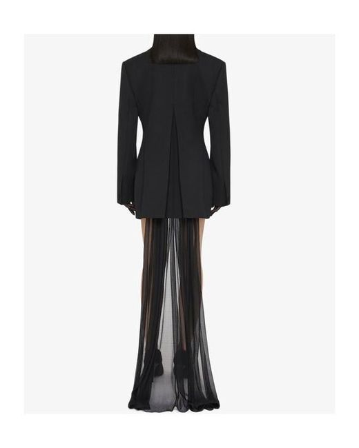 Givenchy Blue Collared Blazer